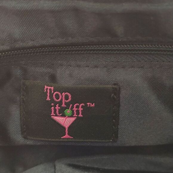 Top it Off Corduroy Patchwork Shoulder Top Handle Bag Y2K - Picture 7 of 9